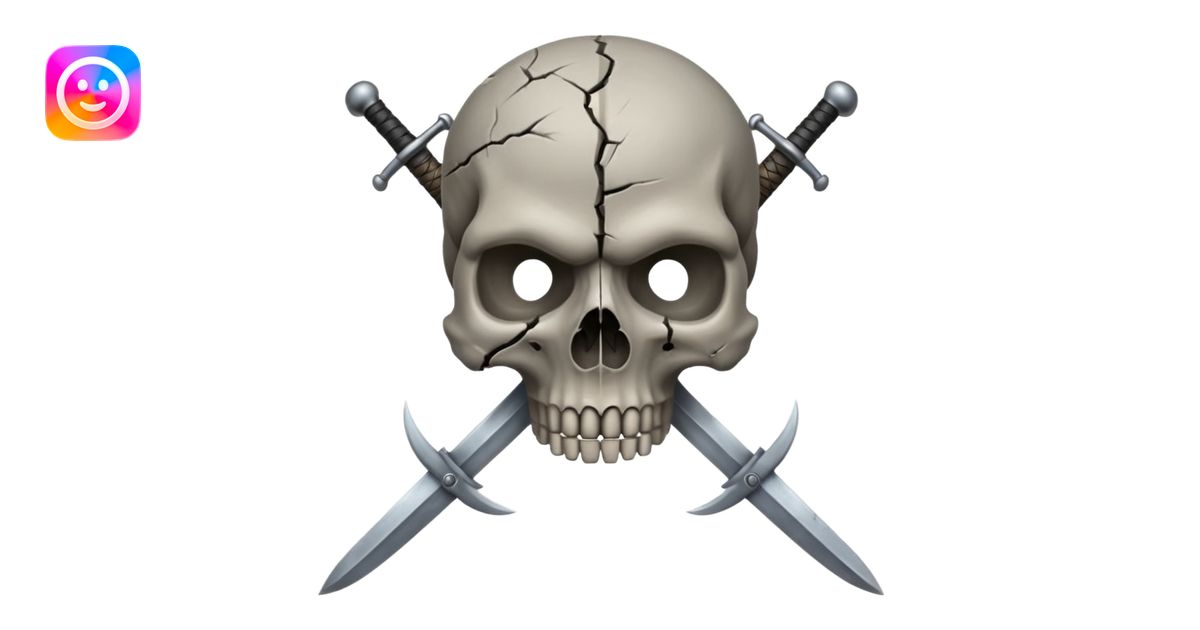 ⚓💀🪖⚔️💣🪽 emoji | AI Emoji Generator
