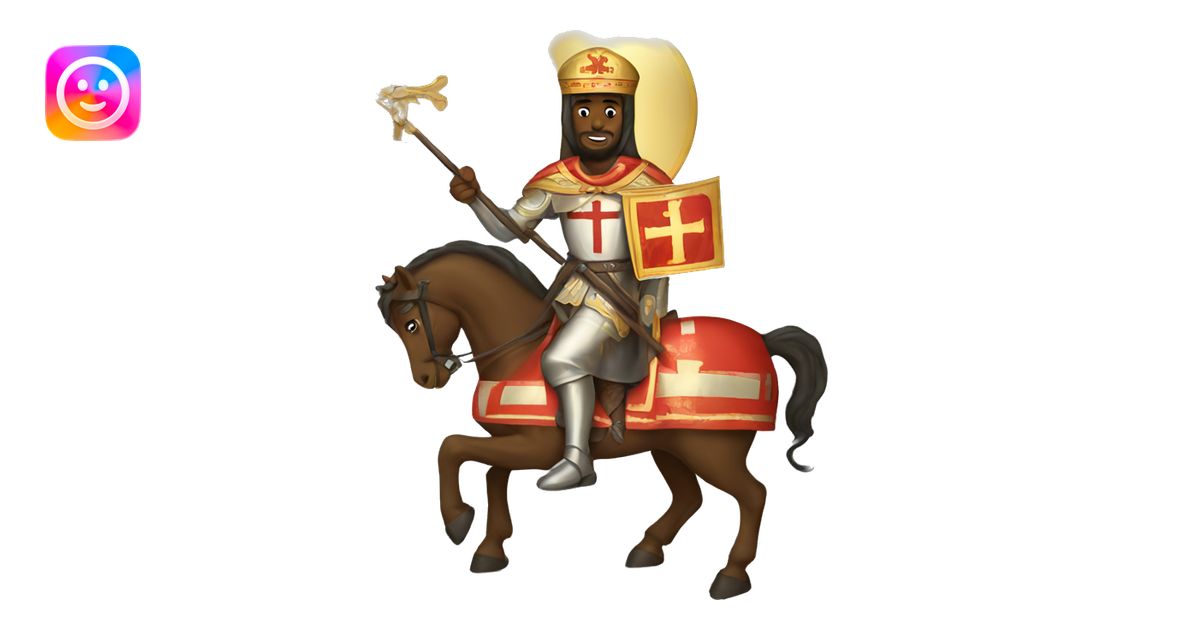 Orthodox Icon of St George emoji | AI Emoji Generator