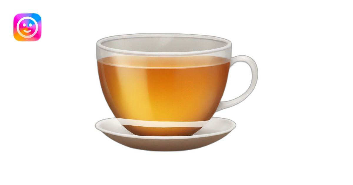 hot cup of tea emoji | AI Emoji Generator