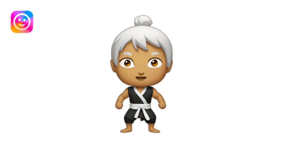Kung fu emoji | AI Emoji Generator