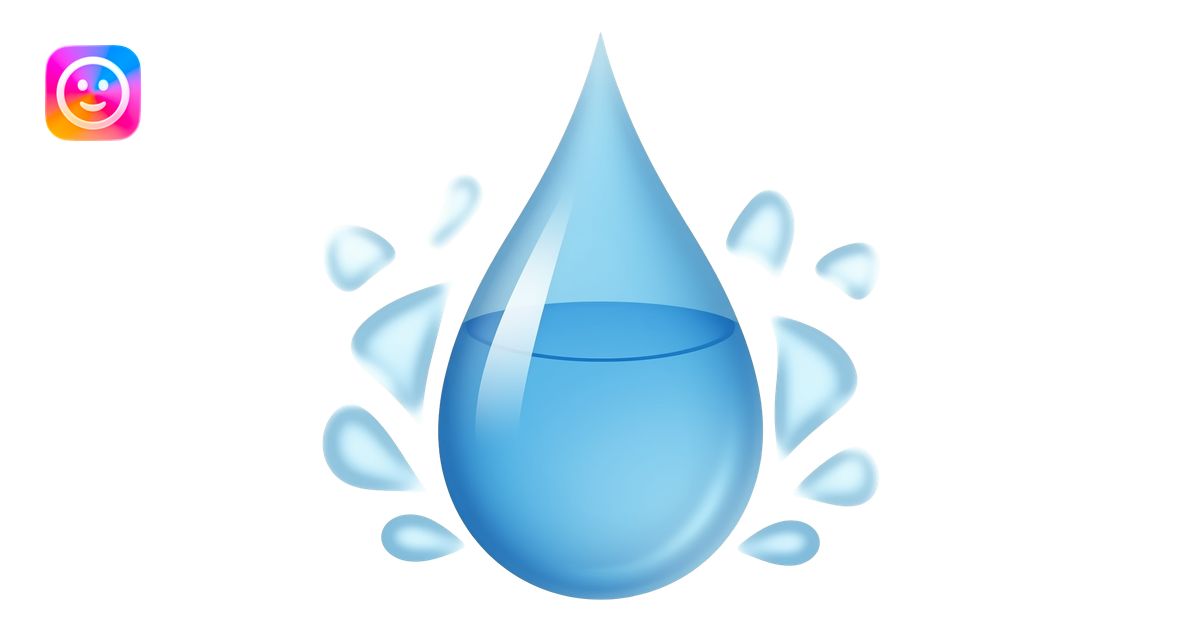 water emoji | AI Emoji Generator