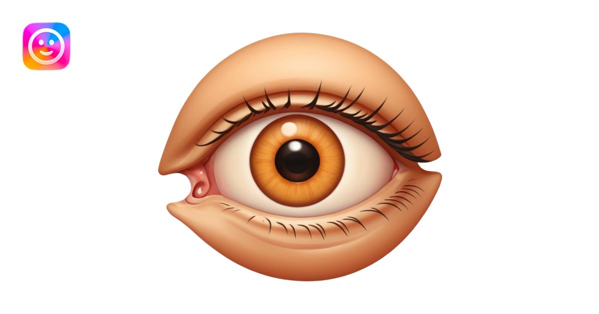 The foot emoji but everything EXCEPT the toes are the eye emoji emoji ...