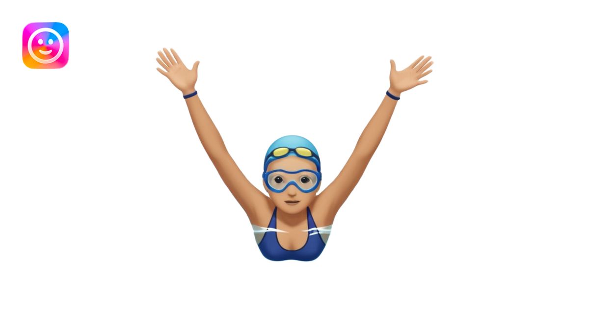 person swimming laps in pool zoomed out showing lap swiming back stroke ...