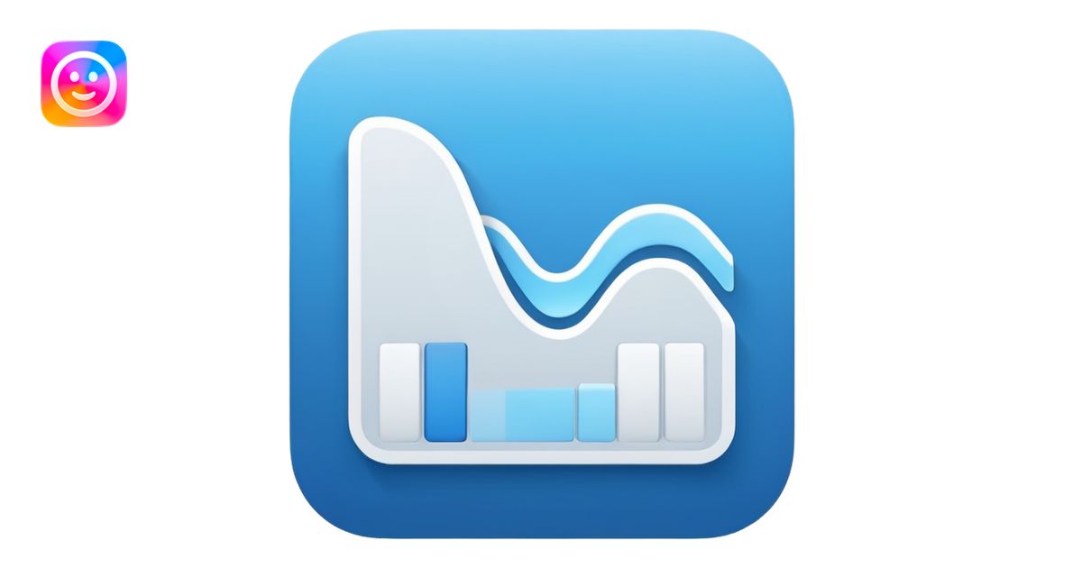 Create a modern, clean vector illustration of the Deezer app icon ...