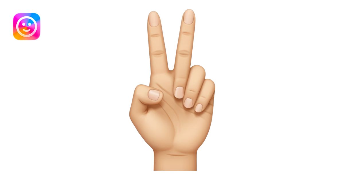 Middle finger emoji | AI Emoji Generator
