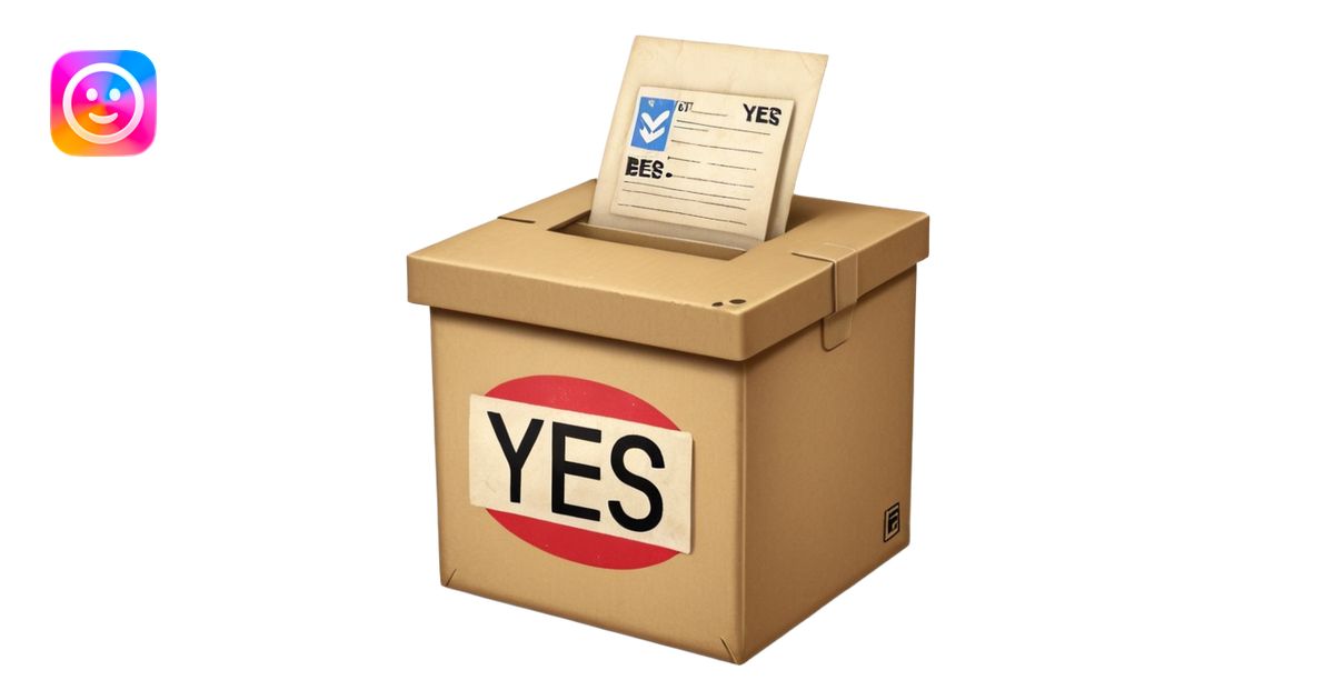 Vote box with 