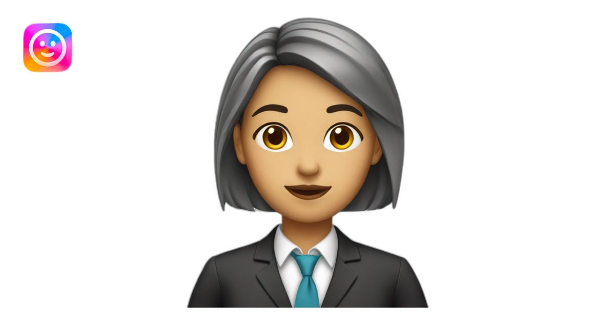 Banker girl emoji | AI Emoji Generator