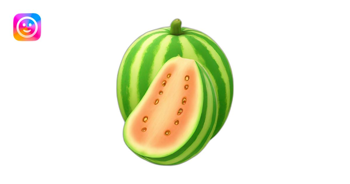 Melon emoji | AI Emoji Generator