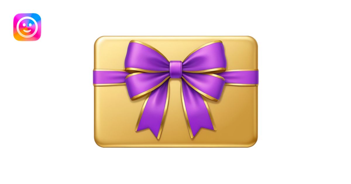 gift card emoji | AI Emoji Generator