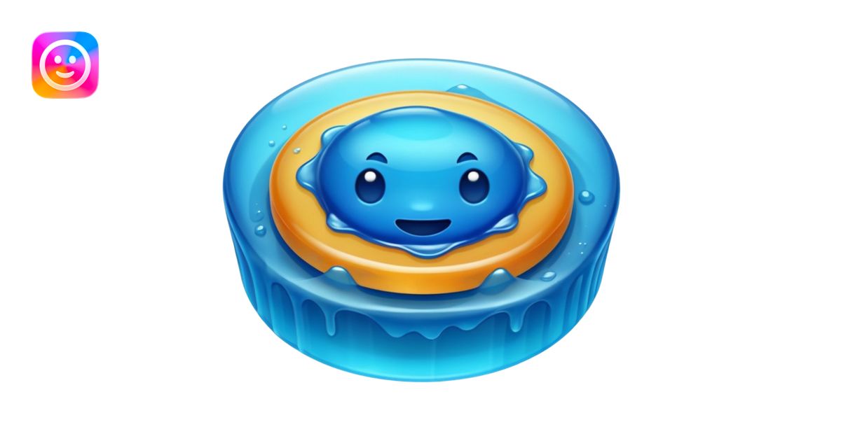 jelly disc smushed emoji | AI Emoji Generator