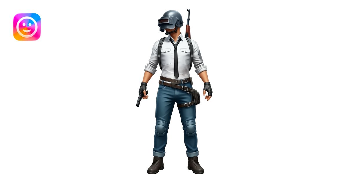 pubg player emoji | AI Emoji Generator
