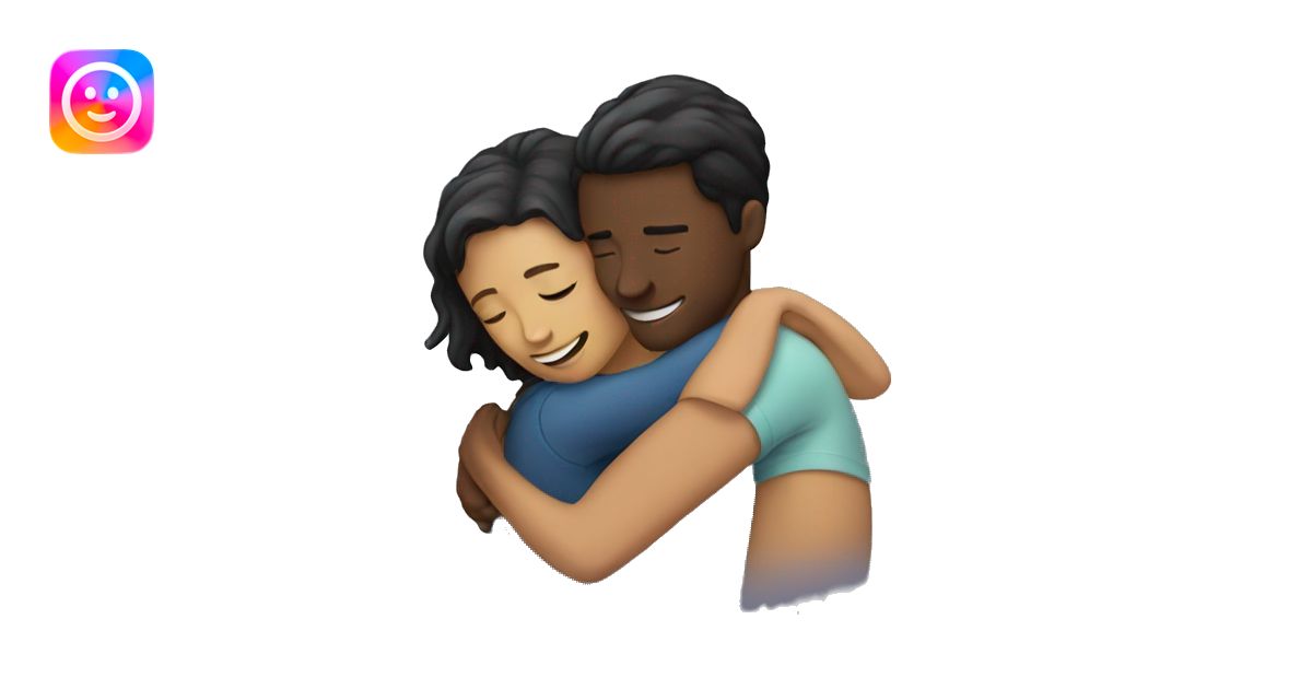two people hugging emoji | AI Emoji Generator