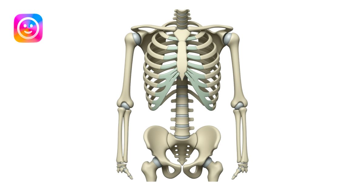 skeleton body emoji | AI Emoji Generator
