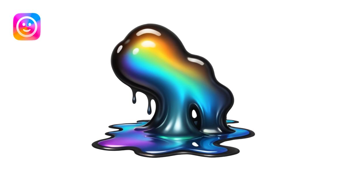 oil spill on floor emoji | AI Emoji Generator