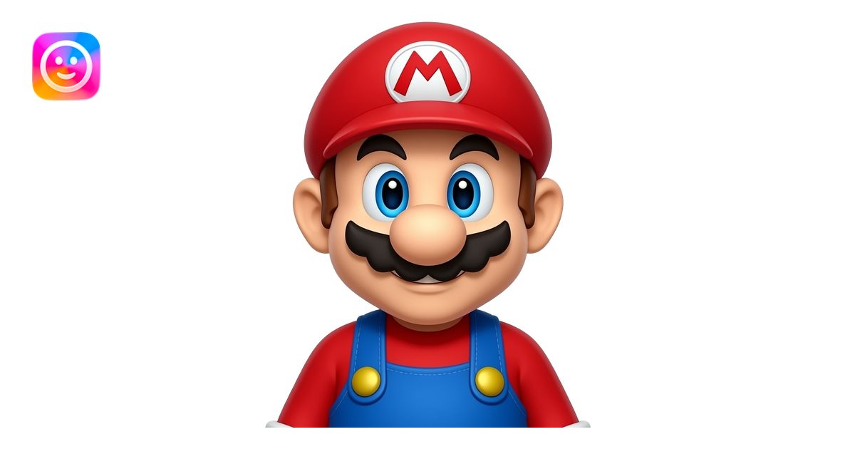 mario emoji | AI Emoji Generator