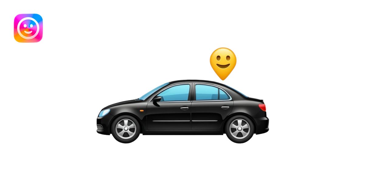 car in middle lane emoji emoji | AI Emoji Generator