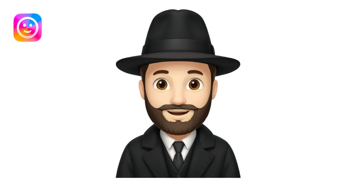 Rabbi emoji | AI Emoji Generator