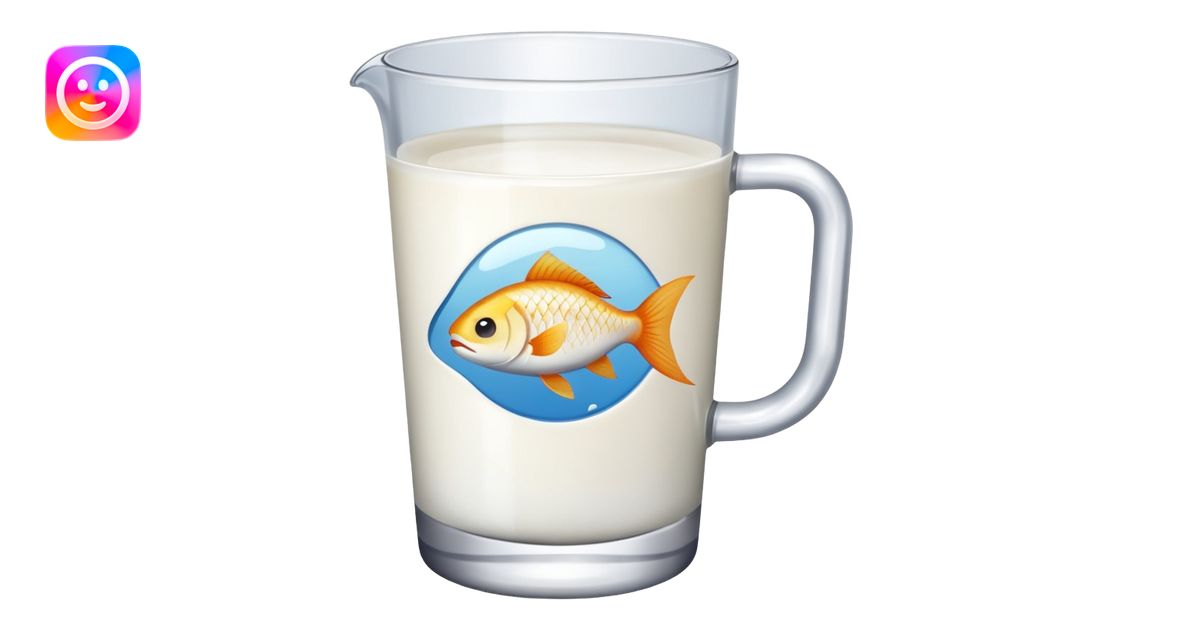 fish and milk emoji | AI Emoji Generator