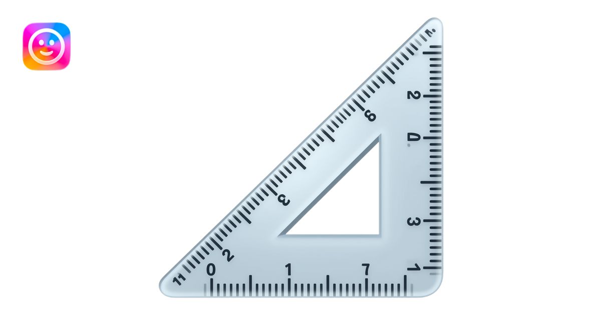 ruler with no numbers or tick marks emoji | AI Emoji Generator