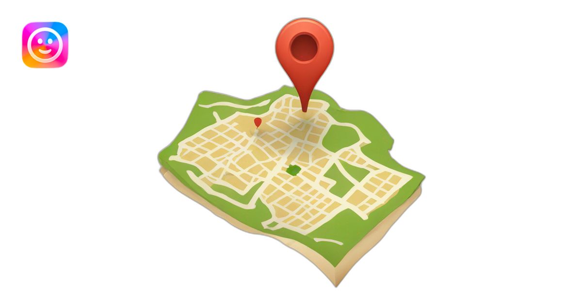 map marker emoji | AI Emoji Generator