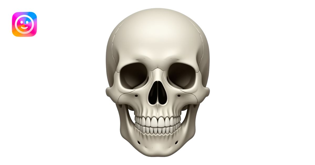 skeleton emoji | AI Emoji Generator