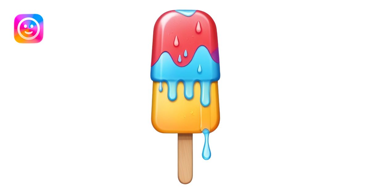 Popsicle emoji | AI Emoji Generator