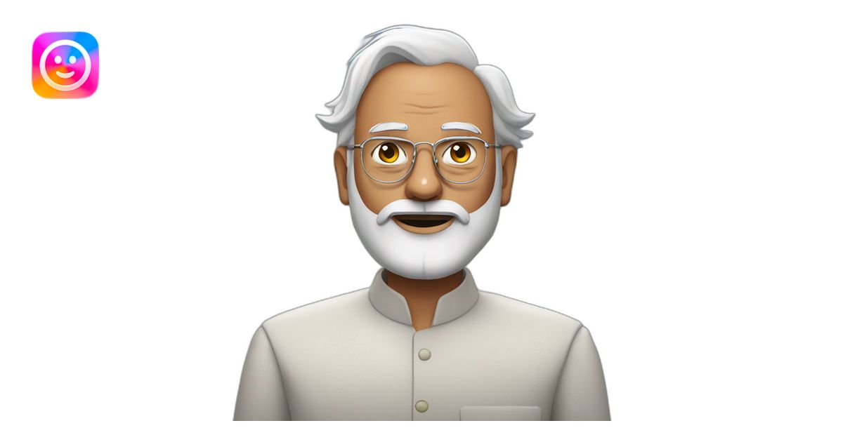 hyper realistic narendra modi as rick from rick and morty emoji | AI ...