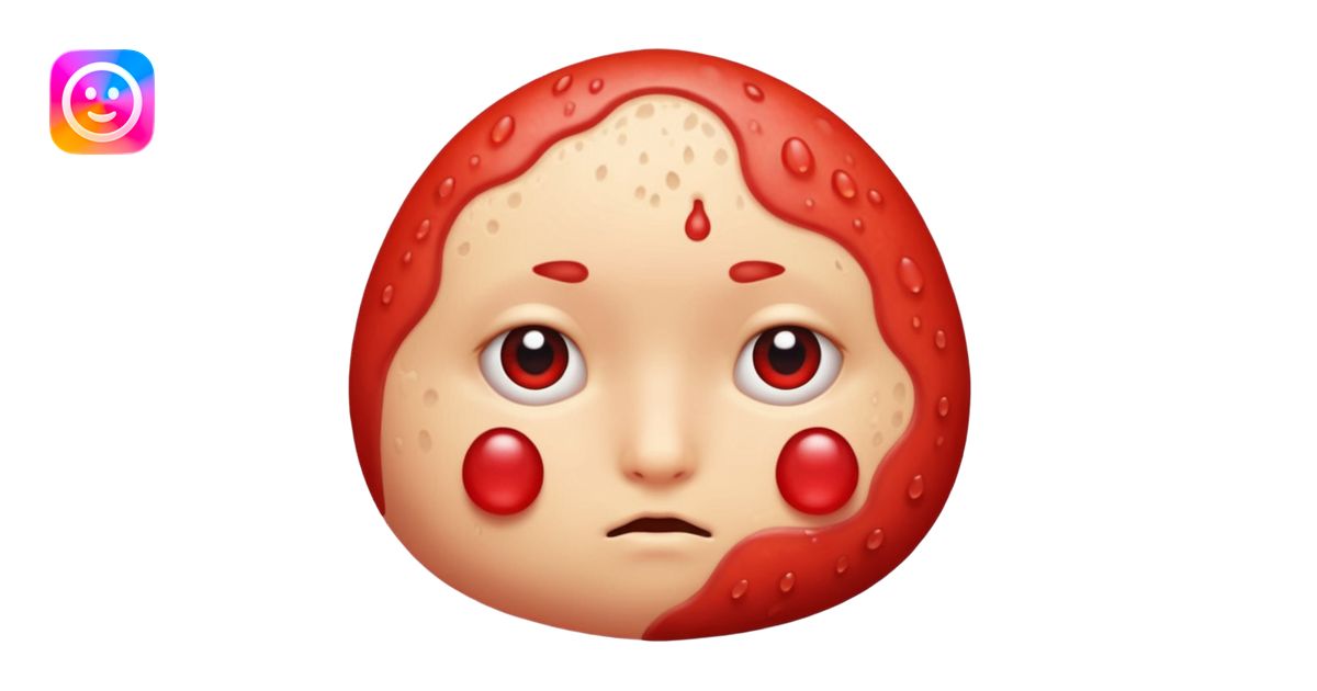 pimple emoji | AI Emoji Generator