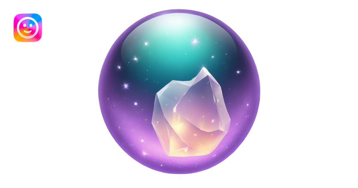 crystal magic ball emoji | AI Emoji Generator