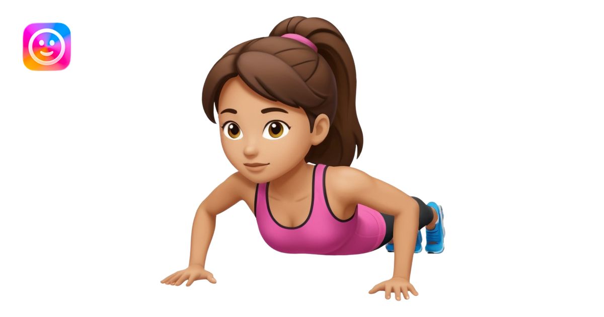 girl doing pump emoji | AI Emoji Generator
