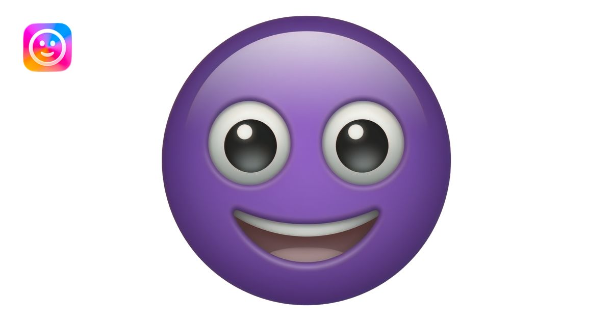 Aesthetic purple emojis emoji | AI Emoji Generator