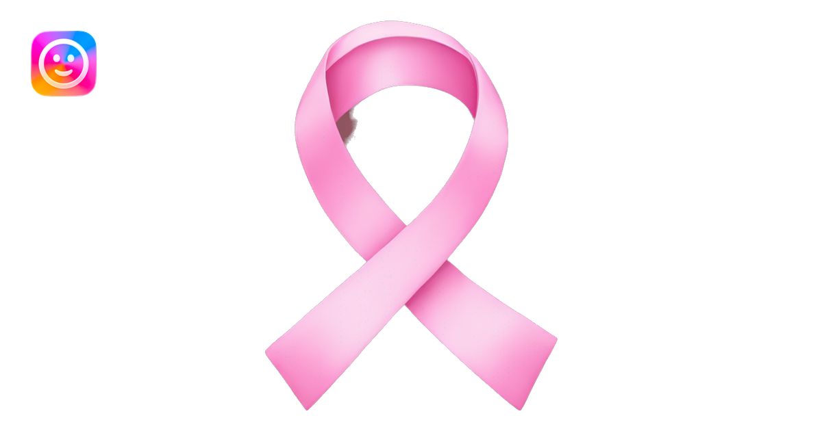 pink ribbon emoji | AI Emoji Generator
