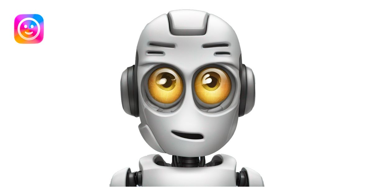create an emoji that demonstrates artificial intelligence and AI ...
