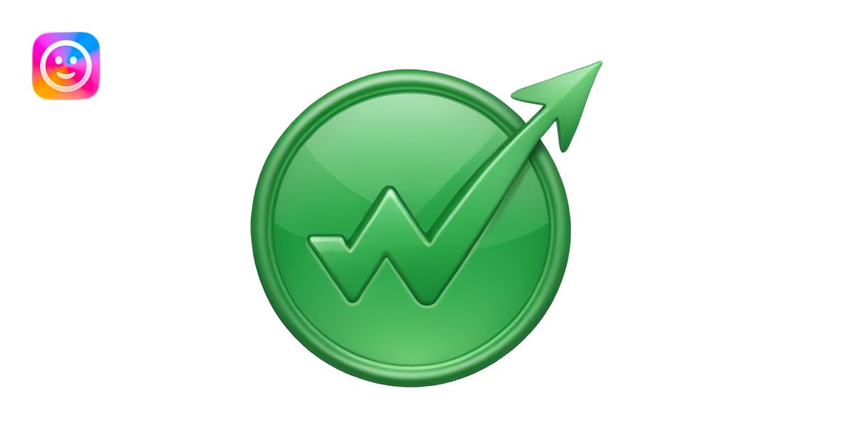green check mark icon, matching the style of the standard check mark ...