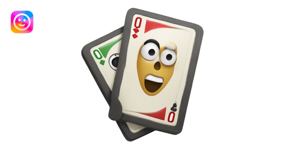 Uno reverse card emoji AI Emoji Generator