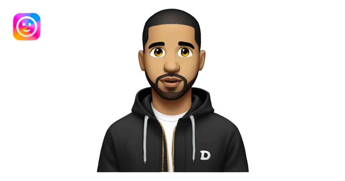 Rapper Drake emoji | AI Emoji Generator