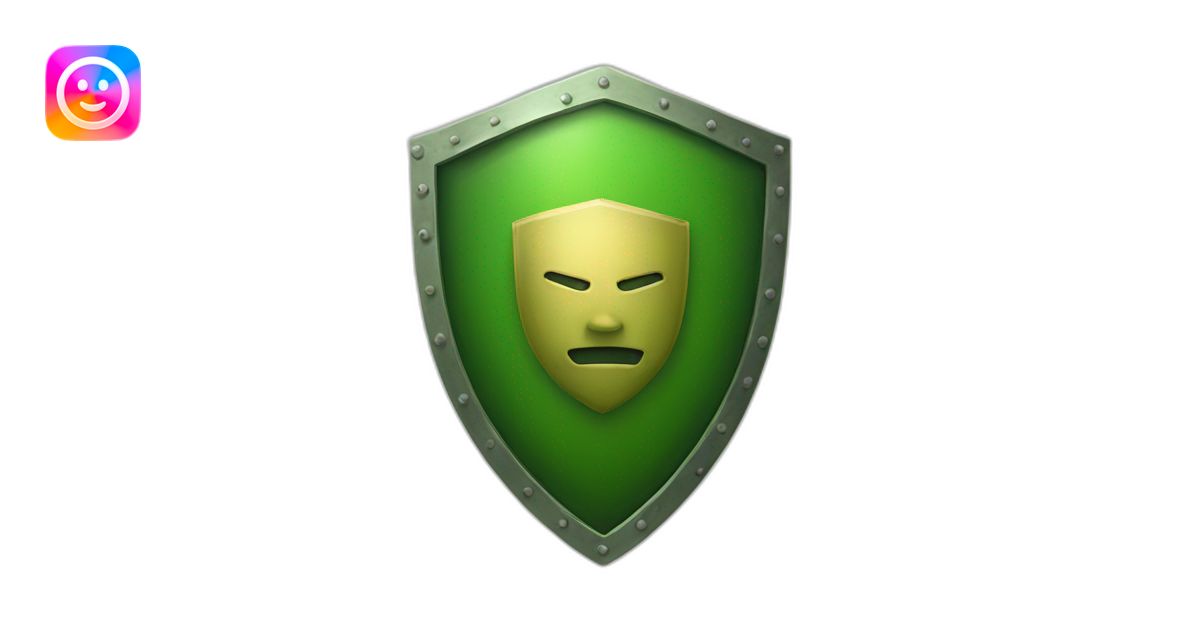 green shield emoji | AI Emoji Generator