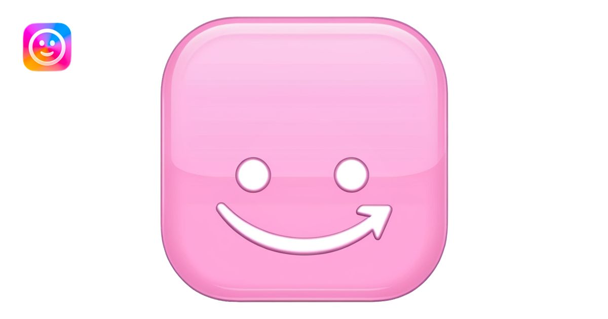 prime video aesthetic logo in pastel pink emoji | AI Emoji Generator