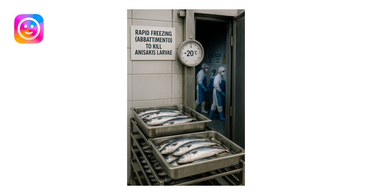 a fish processing facility where freshly caught fish are placed on ...