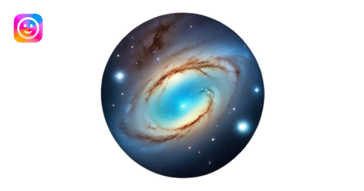 Milky Way galaxy emoji | AI Emoji Generator