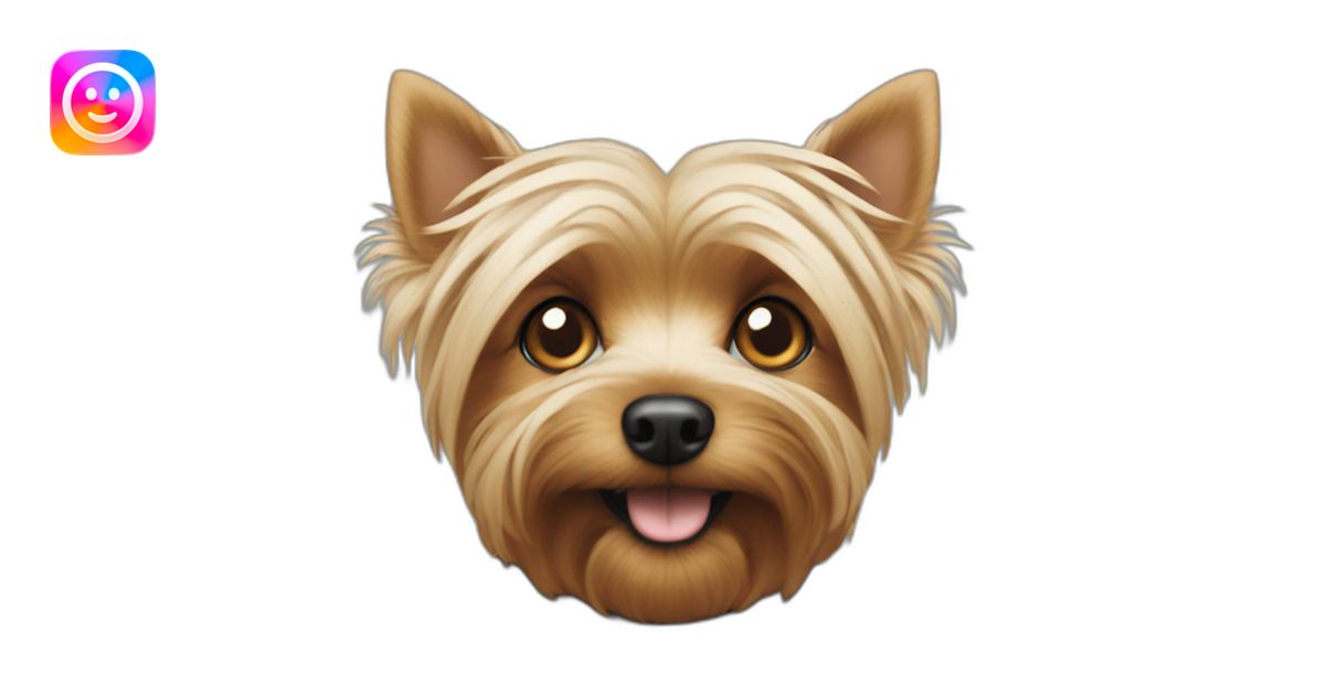 cross-eyed yorkshire emoji | AI Emoji Generator