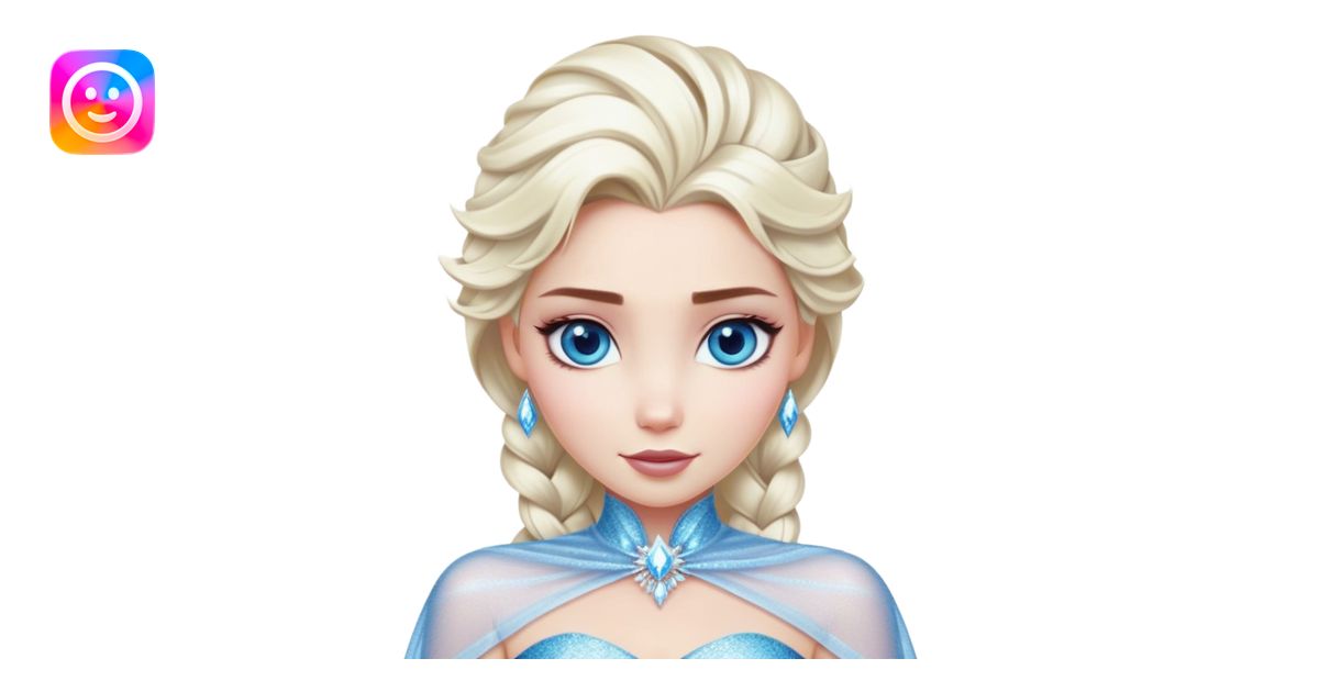 Cinematic Realistic Elsa Portrait, depicted with lifelike skin texture ...