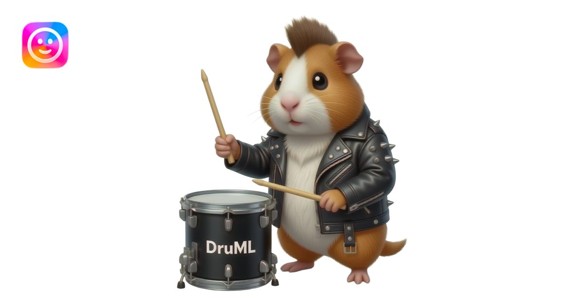 Guinea pig with Mohawk hair cut wearing leather jacket with studs ...