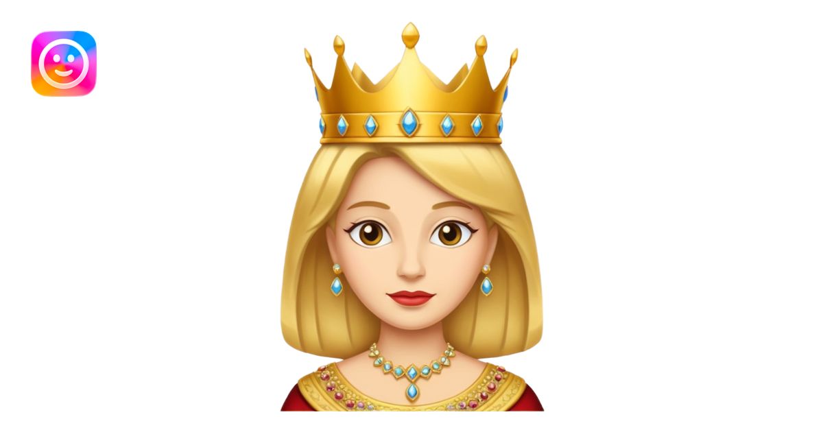 Queen emoji | AI Emoji Generator