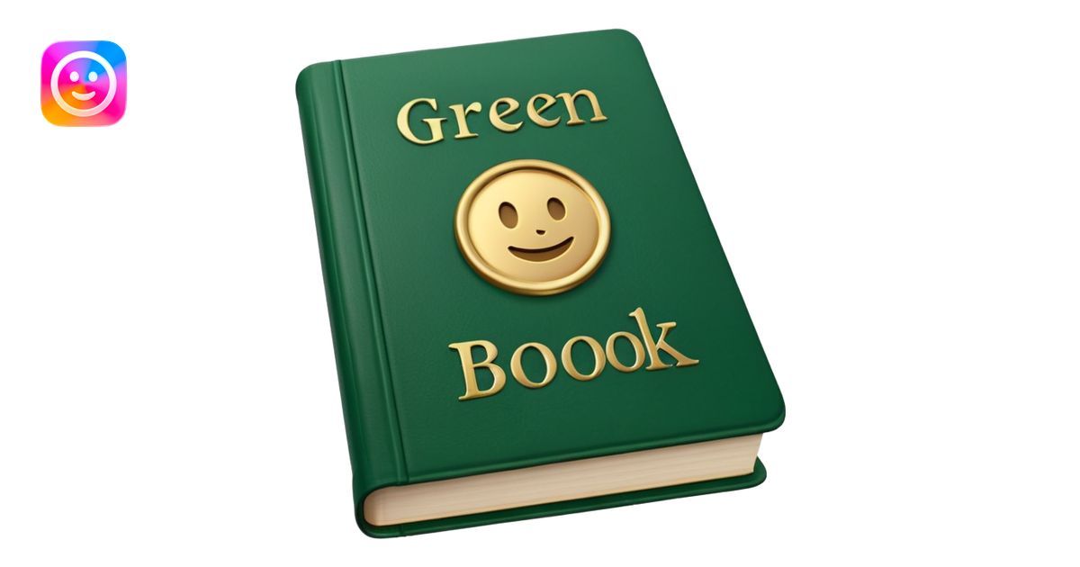 green book emoji | AI Emoji Generator