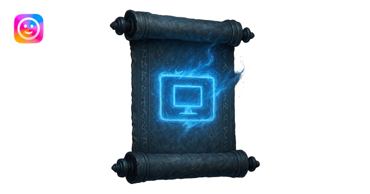 Windows 11 'My PC' icon reimagined as a glintstone sorcery scroll from ...