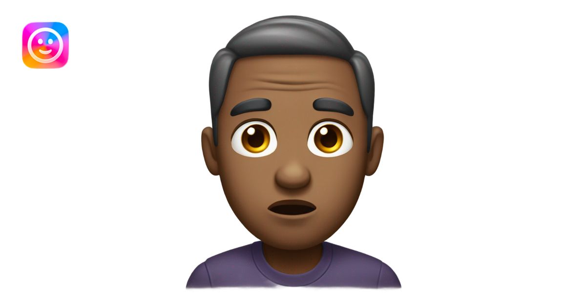 Make a very bummed(what the heck face) emoji | AI Emoji Generator