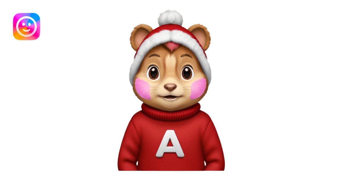 Alvin chipmunk emoji | AI Emoji Generator
