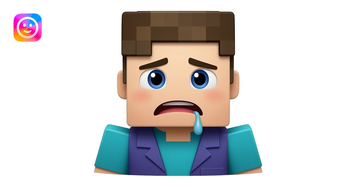 Adam rage quitting Minecraft because he fell to his death emoji | AI ...