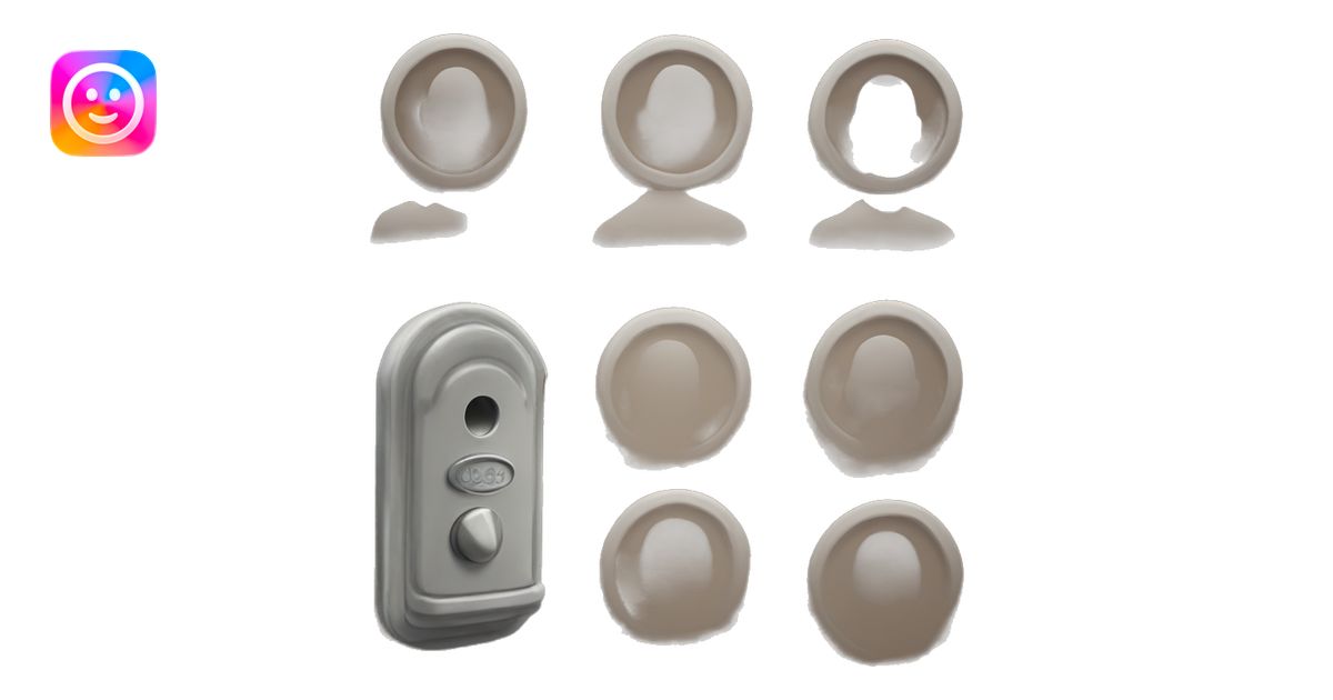 Person ringing doorbell emoji | AI Emoji Generator